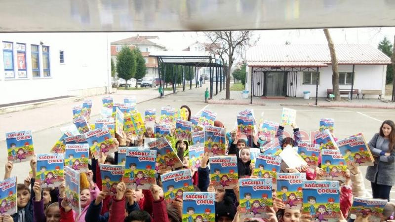 İlçe Sağlıktan Öğrencilere Beslenme ve Diş Sağlığı Eğitimi