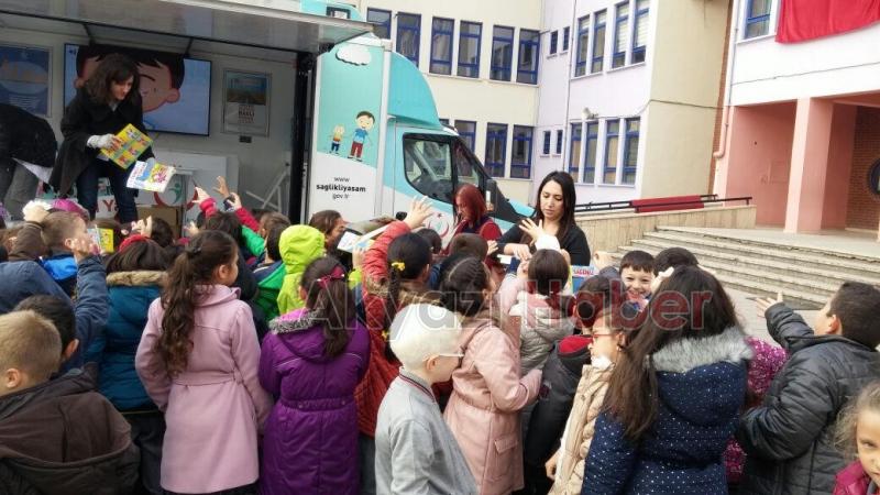 İlçe Sağlıktan Öğrencilere Beslenme ve Diş Sağlığı Eğitimi