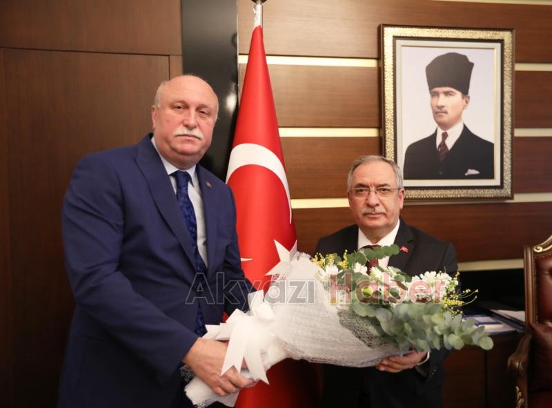 İLÇE ZİRAAT ODALARI BAŞKANLARI VALİ NAYİR’İ ZİYARET ETTİ