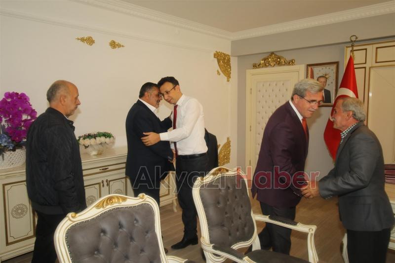 İLÇEMİZE ATANAN KAYMAKAM VE EMNİYET MÜDÜRÜNÜ ZİYARET