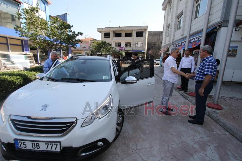 İlçemize Yeni Atanan Cumhuriyet Savcısı Ve Hâkimlerden Başkan Akcan’a Ziyaret