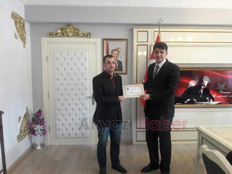 İlçenin konuştuğu o polis ödüllendirildi