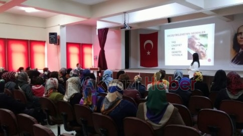 İlçe Sağlık Müdürlüğünden Kanser İle İlgili Seminer