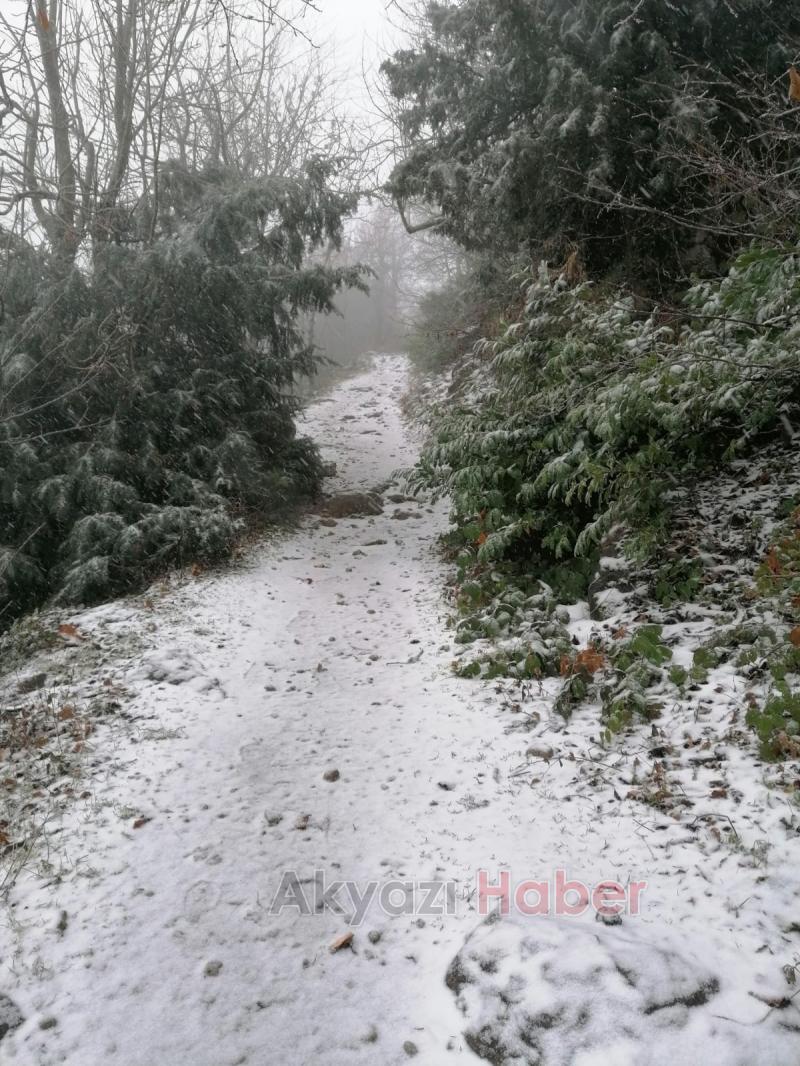 İlk kar düştü