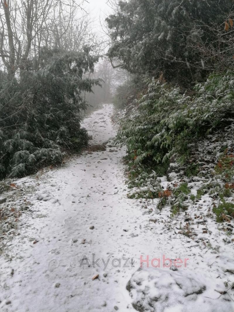 İlk kar düştü