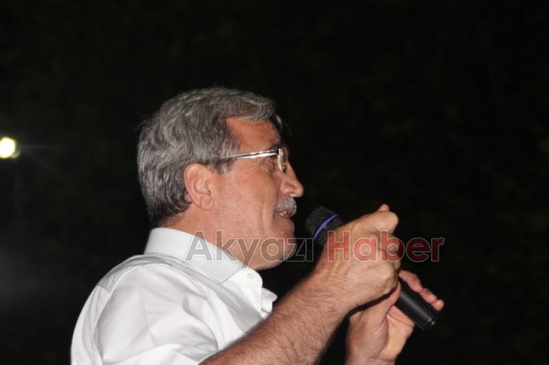 İlk Saatlerden İtibaren Akyazılılarla beraber Dimdik  