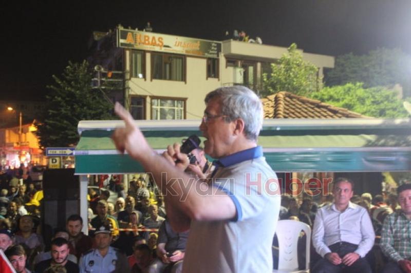 İlk Saatlerden İtibaren Akyazılılarla beraber Dimdik  