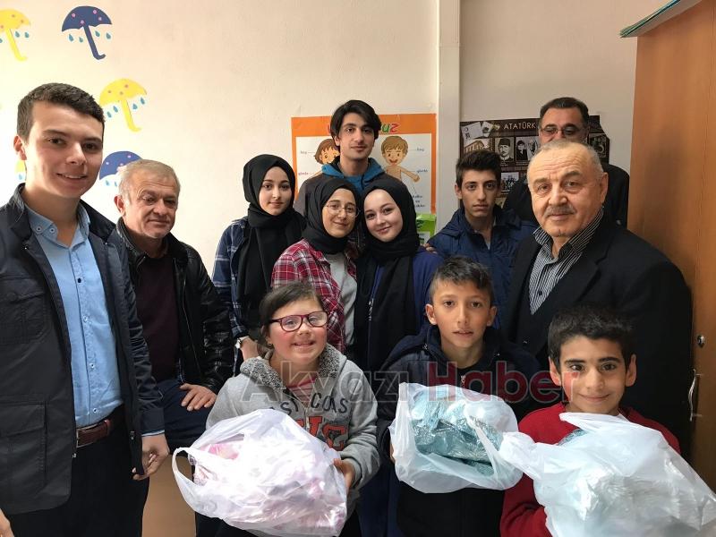 İmam Hatip Lisesi Öğrencileri Özel Eğitim Sınıfı Öğrencilerini Sevindirdi