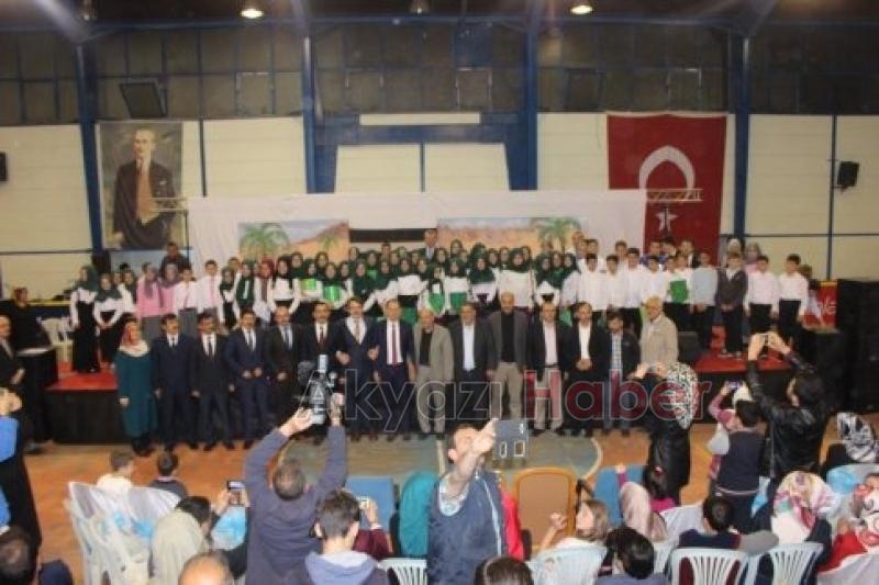İmam Hatip Ortaokulları Kutlu Doğum Haftası Programı Düzenledi