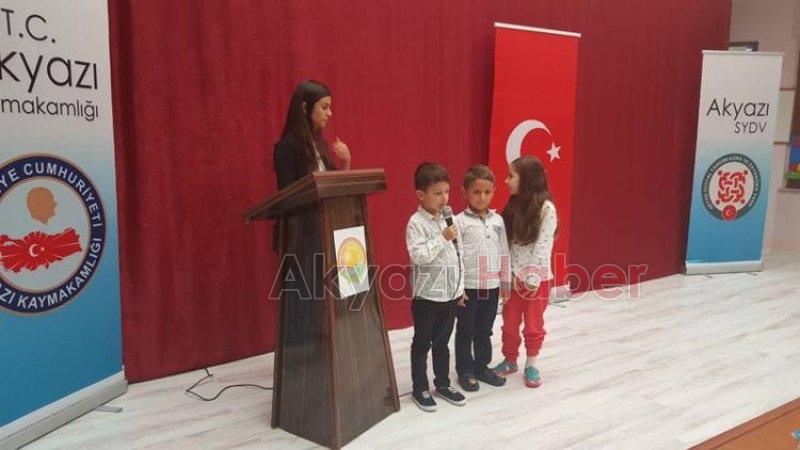 İNÖNÜ ANAOKULUNDA SOSYAL DESTEK PROJESİ PROGRAMI YAPILDI