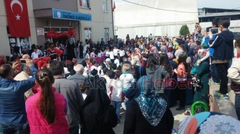 İnönü İlköğretim Okulu 23 Nisanı Coşkuyla Kutladı