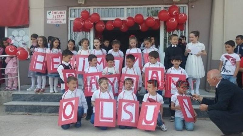 İnönü İlköğretim Okulu 23 Nisanı Coşkuyla Kutladı