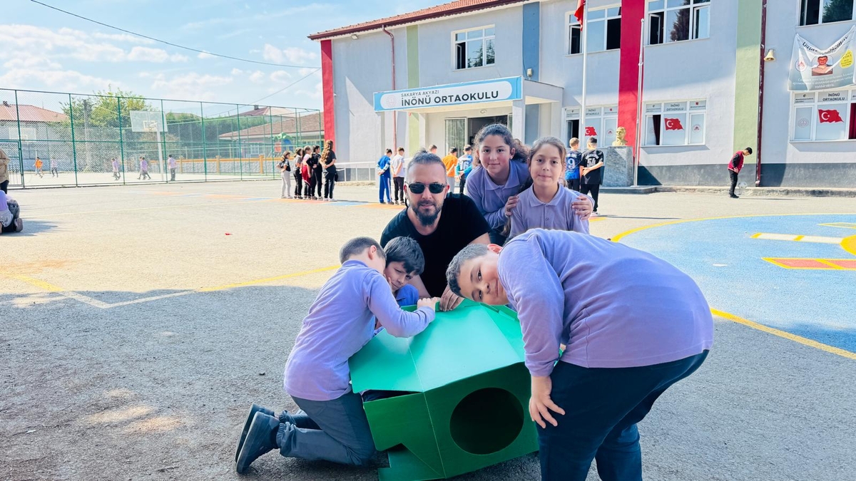 İnönü İlkokulu'nda hayvanları Koruma Günü etkinliği