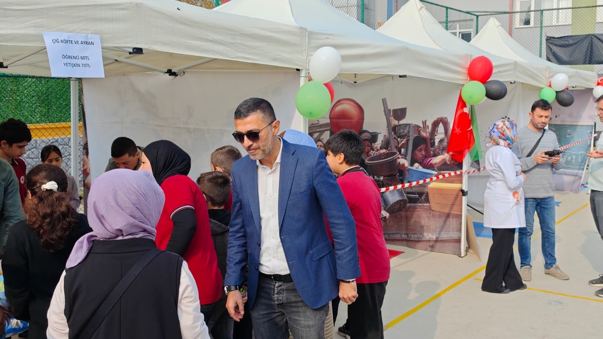 İnönü İlkokulu ve İnönü Ortaokulu’ndan kermes