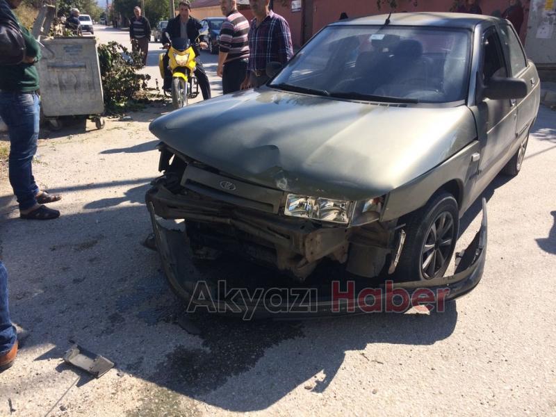 İnönü Mahallesinde Kaza