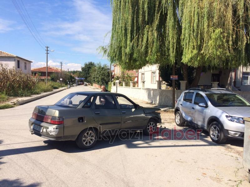 İnönü Mahallesinde Kaza