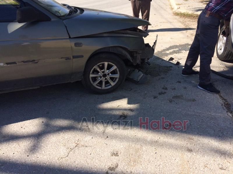 İnönü Mahallesinde Kaza