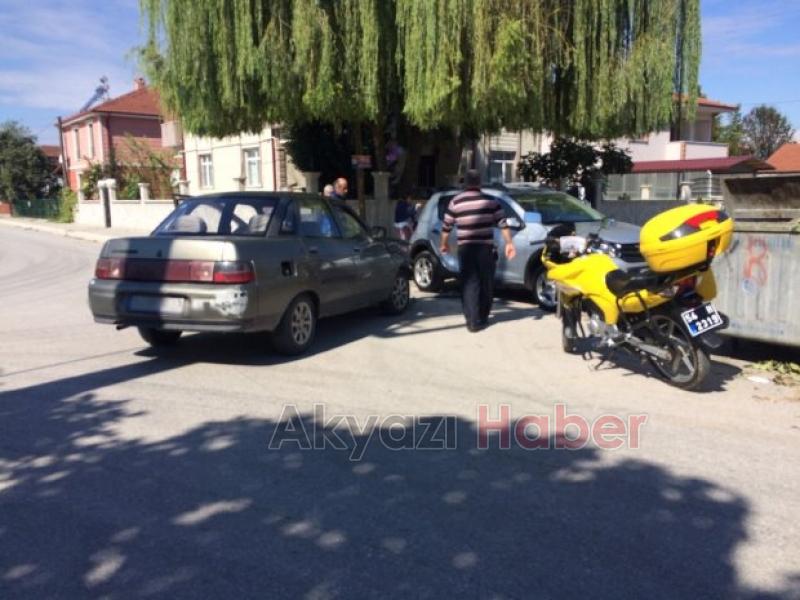 İnönü Mahallesinde Kaza