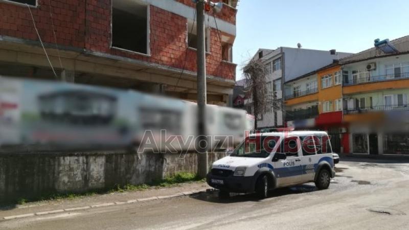 İnşaatta dehşet anları  inşaat işçisi akıma kapıldı 