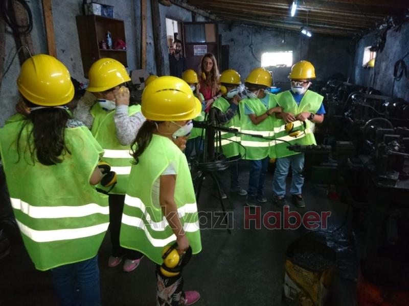  İş Güvenliğinin Önemi Çocuklara Uygulamalı Olarak Anlatıldı