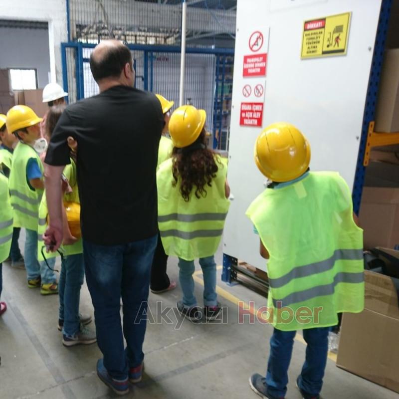  İş Güvenliğinin Önemi Çocuklara Uygulamalı Olarak Anlatıldı