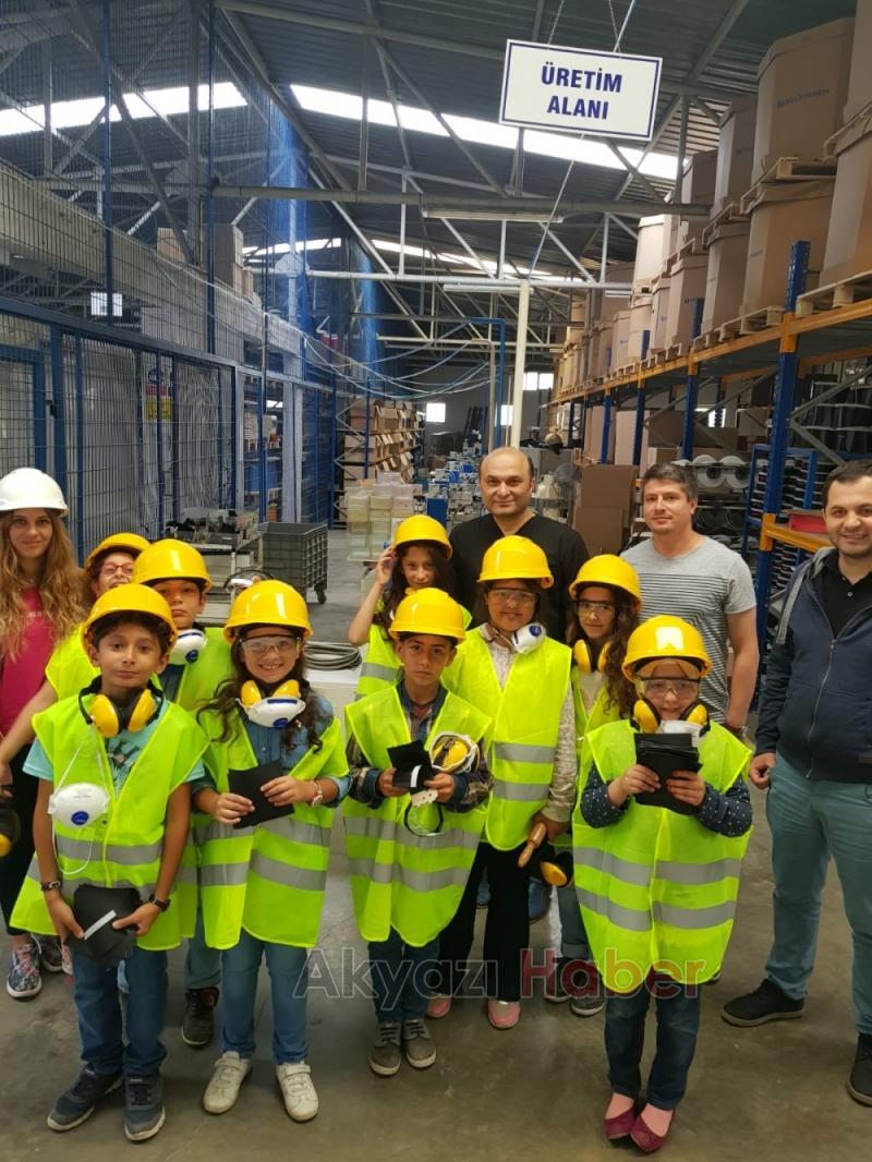  İş Güvenliğinin Önemi Çocuklara Uygulamalı Olarak Anlatıldı