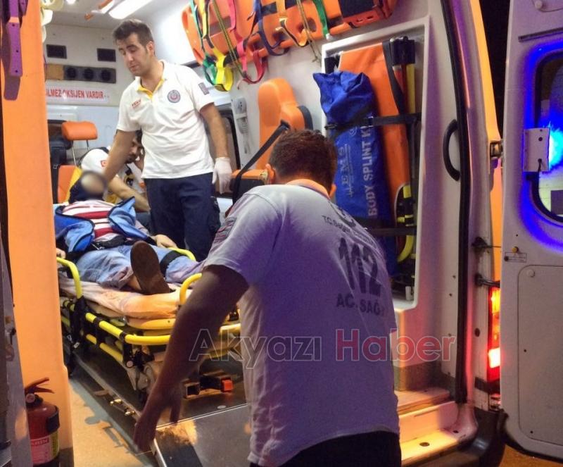 İş Kazası 1 Yaralı 