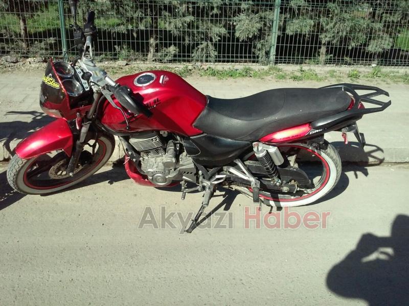 İstanbul dan çalınan Motosiklet 6 Ay Sonra Akyazı da Yakalandı