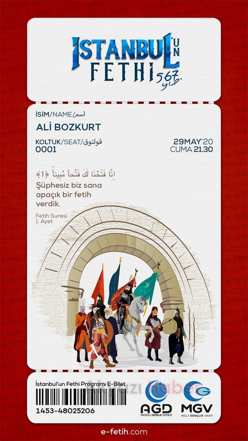 İstanbul'un Fethi'nin 567. yıl dönümü dijital ortamda kutlanacak