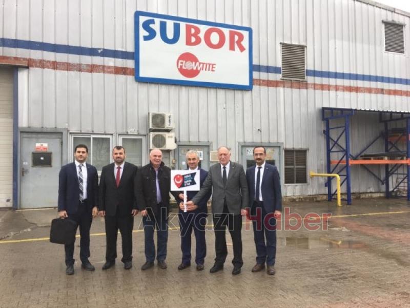 İSTİHDAM SEFERBERLİĞİ KAPSAMINDA FABRİKALARA ZİYARETLER