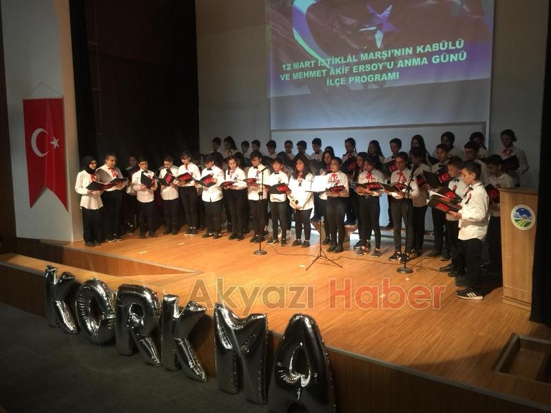 İstiklal Marşının Kabulü ve Mehmet Akif Ersoyu anma programı düzenlendi