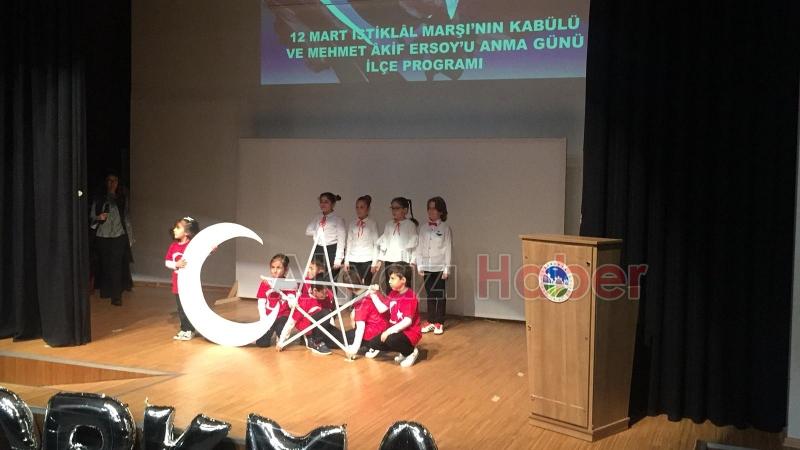 İstiklal Marşının Kabulü ve Mehmet Akif Ersoyu anma programı düzenlendi