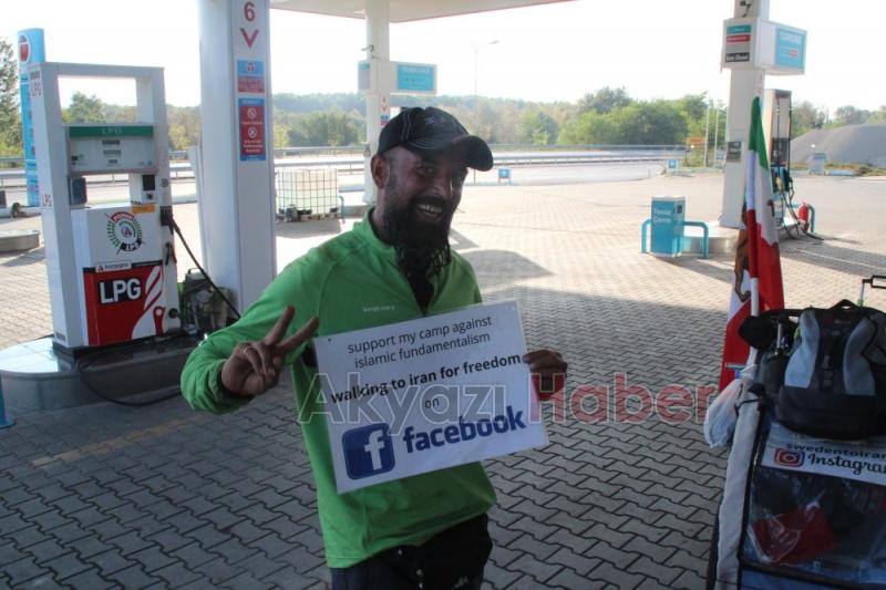 İsveç’ten İran’a Özgürlük İçin Yürüyor