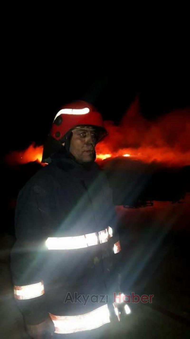 İtfaiye Erleri 24 Saat Nöbette