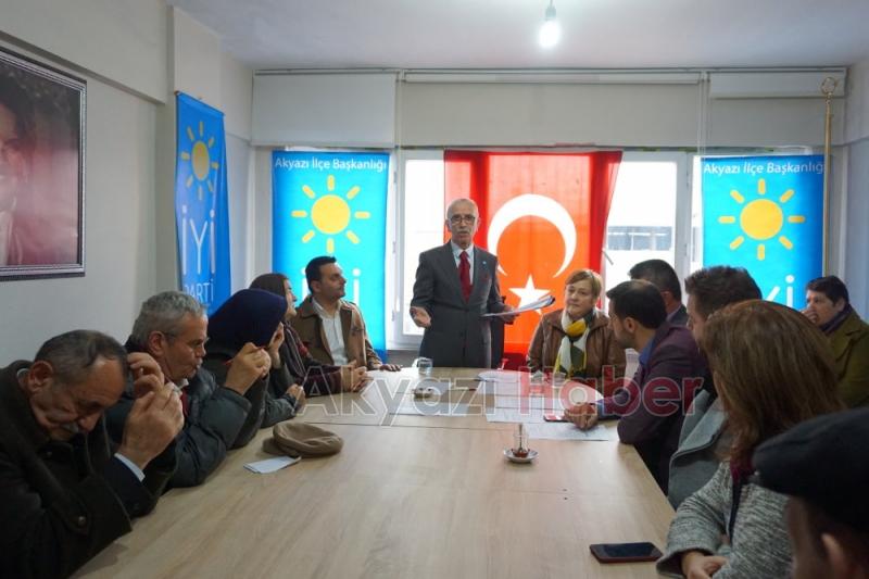 İyi Parti Akyazı İlçe Kongresi Yapıldı