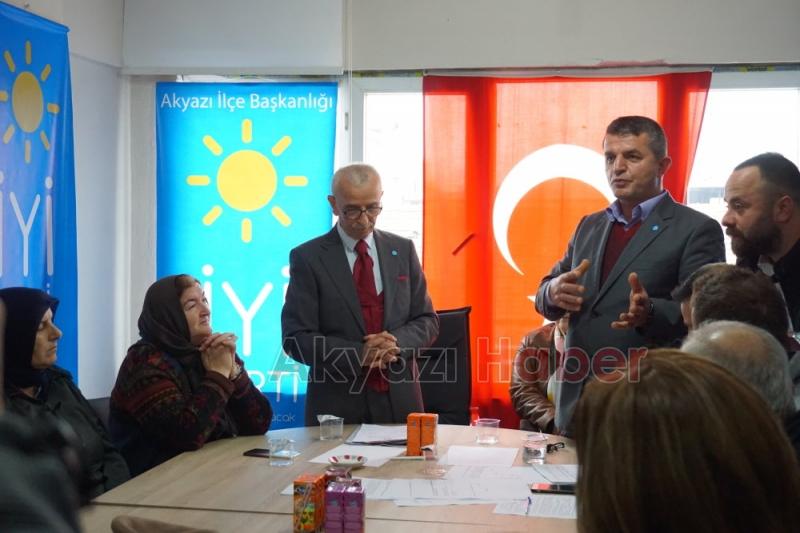 İyi Parti Akyazı İlçe Kongresi Yapıldı