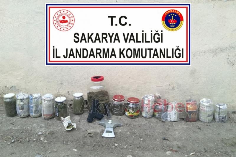 Jandarma asayiş raporunu açıkladı 20 kilo uyuşturucu ele geçirildi