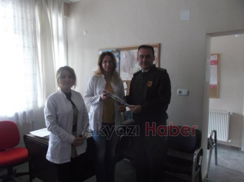 Jandarmadan Ebe Hemşirelere Ziyaret