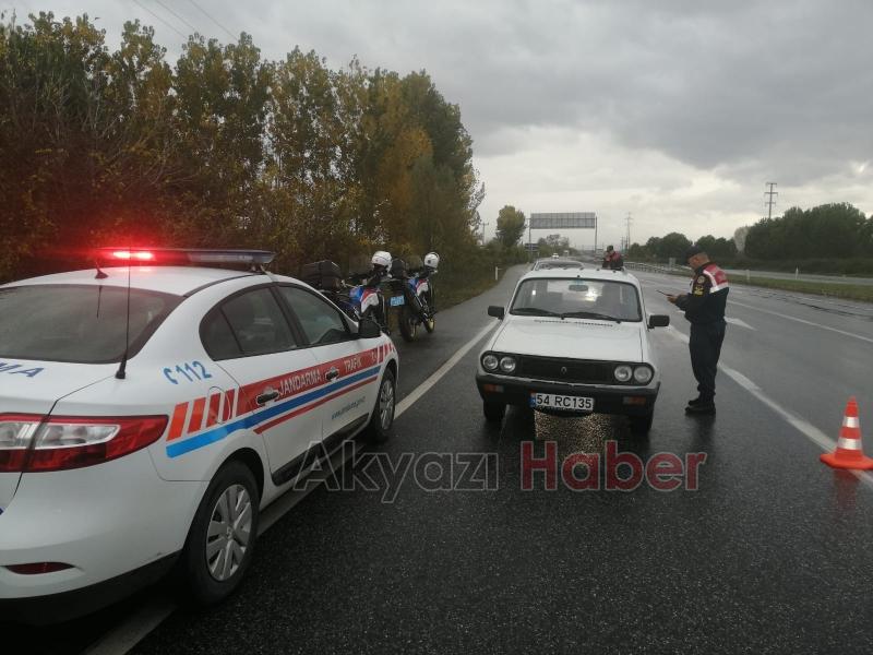 Jandarmadan Hız Denetimi