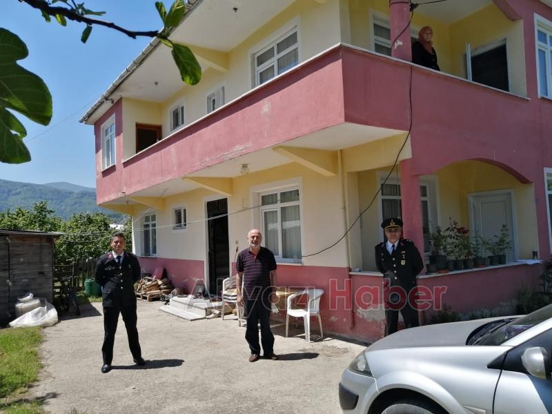 jandarmadan şehit annelerine anlamlı ziyaret