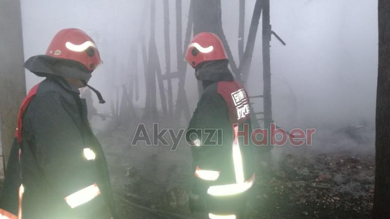 Yahyalı Mahallesi’nde Yangın