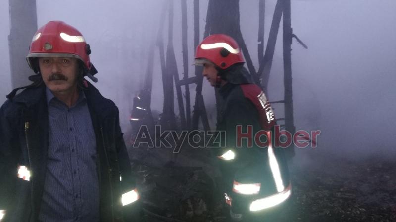 Yahyalı Mahallesi’nde Yangın