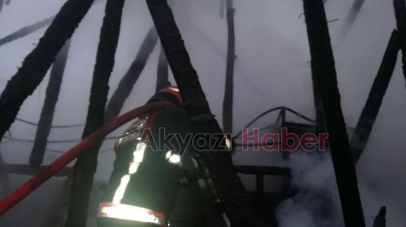 Yahyalı Mahallesi’nde Yangın