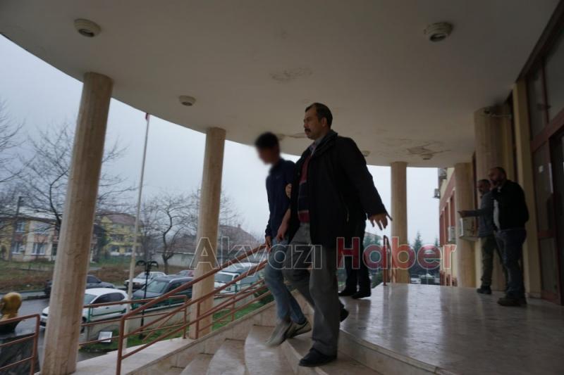Kablo Hırsızlığı Yapan Genç Çocuk Adliyeye Sevk Edildi