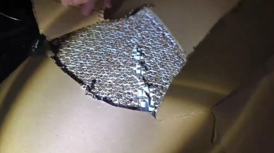 Kaçakçılık operasyonu kamerada