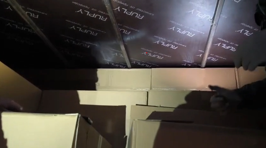 Kaçakçılık operasyonu kamerada