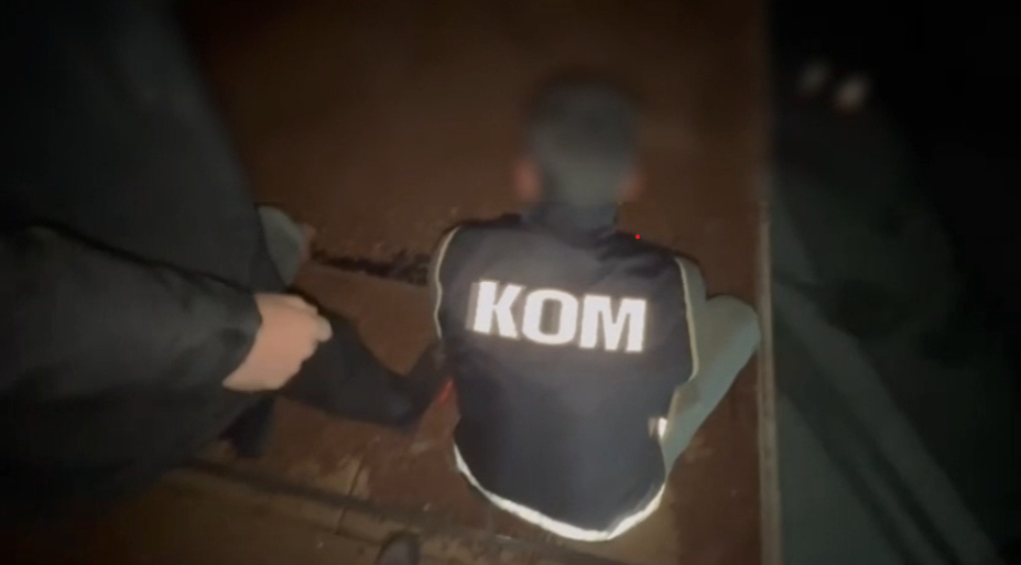 Kaçakçılık operasyonu kamerada