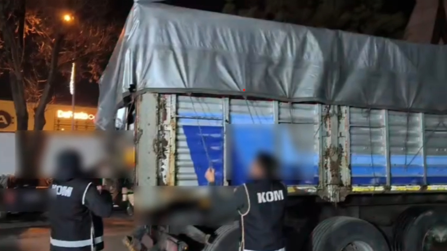 Kaçakçılık operasyonu kamerada