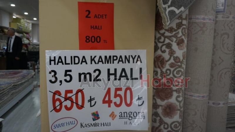 Kahya Halıcılıkta Zam Yok İndirim Üstüne İndirim Var