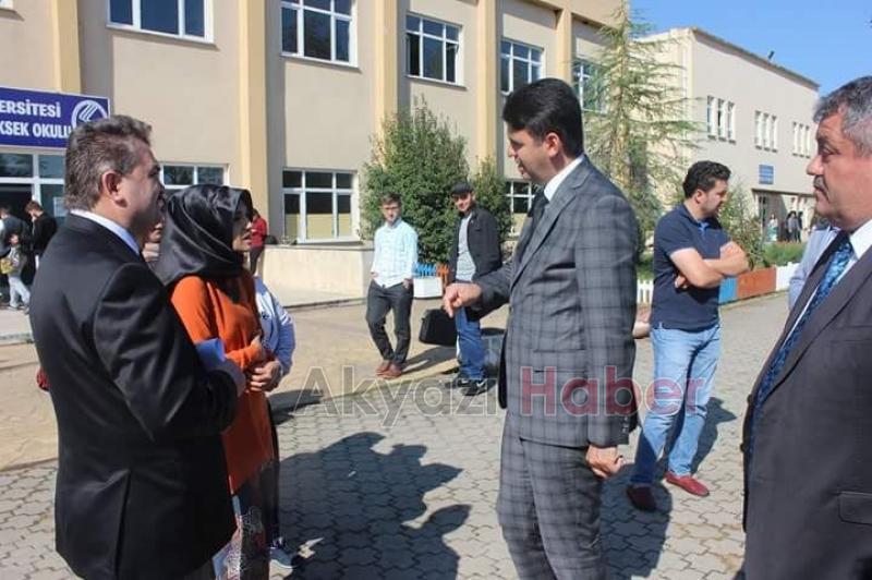 Kalaylı ve Akcan Öğrencilerin Sorunlarını Dinledi